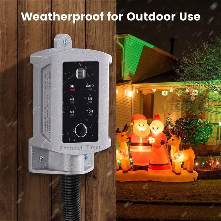 Photocell Power Box Timer