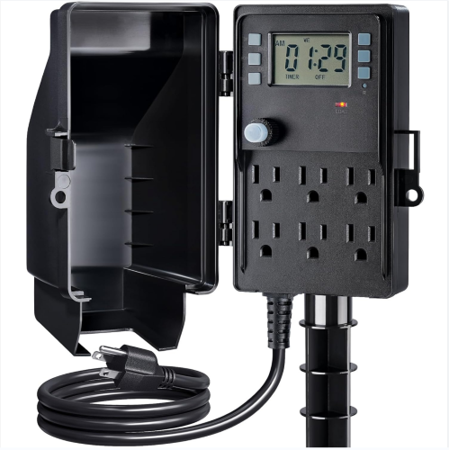 Outdoor Digital Yard Stake Timer